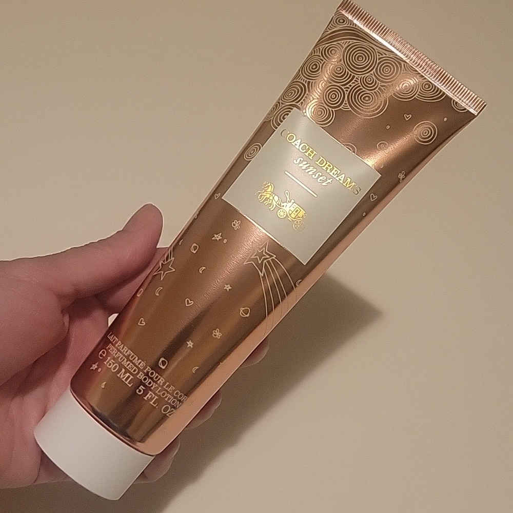 Coach Perfumed Body Lotion in Rose Gold Tube